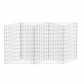 Gabion Basket Galvanised Steel 120x30x100 cm 142539