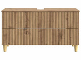 Bathroom Sink Cabinet ARNHEM Artisan Oak 82 x 41x 59 cm 896584