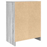 Shoe Cabinet Grey Sonoma 57x34x76 cm Engineered Wood 861873