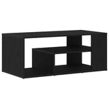 Coffee Table Black Oak 100 x 50 x 40 cm Engineered Wood 862629