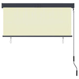 Outdoor Roller Blind 140x250 cm Cream 145971