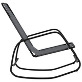 Sun Lounger Set of 2 Grey Powder-coated steel, textilene Standard 318141