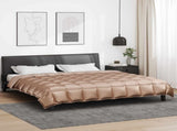 Winter Duvet Gold 220 x 240 cm Satin and Microfiber 42025845