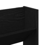 Shoe Cabinet 2 pcs Black Oak 86 x 18 x 90 cm Engineered Wood 875030