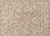 Area Rugs Natural and White 80 x 200 cm Jute 42010472