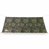 Camping Tarp Camouflage 406x306 cm Waterproof 4009599
