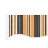 Replacement Fabric for Awning Multicolour Stripe 4x3 m 367736