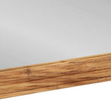 Bathroom Mirror Wall-mounted with Mirror Brown 70 x 50 x 2.5 cm 4017787