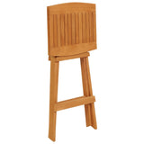5 Piece Folding Bar Set Solid Wood Teak 3100778