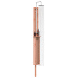 Outdoor Shower 246 cm Solid Douglas Wood and Stainless Steel 886354
