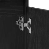 Bathroom Sink Cabinet Black Oak 58 x 33 x 60 cm Engineered Wood 862810