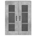 Wall Mounted Cabinets 2 pcs Concrete Grey Engineered Wood 3197908