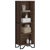 Bookcase Brown Oak 50x31x137,5 cm Engineered Wood 848613