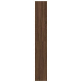 Book Cabinet Brown Engineered Wood 3333929