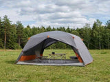 Backpacking Tent Grey and Orange 2-Person 42017411