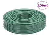 Garden Hose with Fitting Set Green 0.5" 100 m PVC 154376