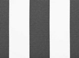 Awning Replacement Fabric Anthracite and White 3.5 x 2 m 42000472