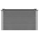 Garden Raised Bed WPC 100x50x54 cm Grey 43603