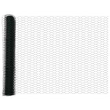 Hexagon Fence Green 1.4 x 10 m Steel 42005355