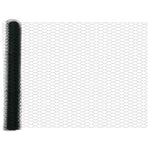 Hexagon Fence Green 1.4 x 10 m Steel 42005355
