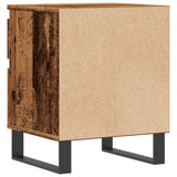 Bedside Cabinet Old Wood 40x35x50 cm Engineered Wood 857436