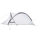 ZNTS Camping Tent Dome 2-Person White Blackout Fabric Waterproof 94342