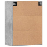 Wall Mounted Cabinets 2 pcs Concrete Grey Engineered Wood 3197900