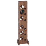 Rack Brown 20 x 25 x 100 cm Solid Mahogany Wood 42012371