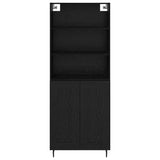 Highboard Black Oak 69.5 x 34 x 180 cm 3416230