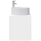 Wall-Mounted Sink Vanity White 49.5 x 44.5 x 65.5 cm 890318