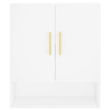 Wall Cabinet White 60x31x70 cm Engineered Wood 829892