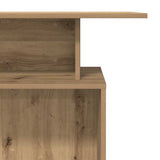 Reception Desk Artisan Oak 100x40x104 cm Engineered Wood 859059