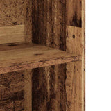 Hanging Wall Cabinet Old Wood 69.5x32.5x90 cm 857045