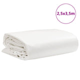 Tarpaulin White 2.5x3.5 m 650 g/m 156192