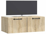 Wall-Mounted TV Cabinet Sonoma Oak 59.5 x 31 x 30 cm 899047