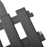 ZNTS Lawn Edgings 25 pcs Anthracite 10 m PP 314683