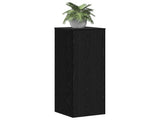 Plant Stand Black Oak 33 x 33 x 100 cm Engineered wood 869235