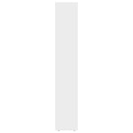 ZNTS Book Cabinet High Gloss White 36x30x171 cm Engineered Wood 802873