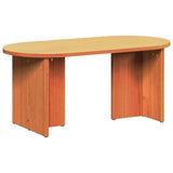 Coffee Table Wax Brown 80 x 39.5 x 35 cm Solid Pine wood 873543