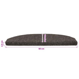 Self-adhesive Stair Mats 15 pcs Anthracite 80 x 24.5 x 3.5 cm 42038672