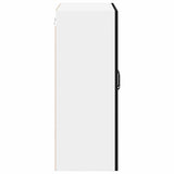 Wall Glass Cabinet LUCCA Black 60 x 31 x 80 cm Engineered Wood 885086