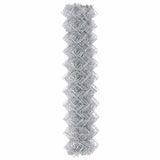 Chain Link Fence Silver 25 x 1.2 m Galvanised steel 42004868