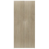 Shoe Cabinet Sonoma Oak 80x35.5x180 cm Engineered Wood 800291