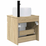 Wall-mounted Sink Vanity Sonoma Oak 49 x 44.5 x 66 cm 890614
