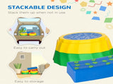 Eight-Piece Kids Stepping Stones, with Non-Slip Surface & Bottom, for Toddlers - Multicoloured T3398P348100