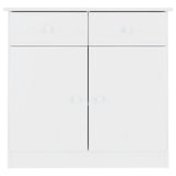 Sideboard ALTA White 77x35x73 cm Solid Wood Pine 353942