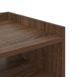 Bedside Cabinet 2 pcs Brown Oak 40 x 40 x 61 cm Engineered Wood 859479