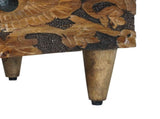 Bedside Cabinet 2 pcs Brown 40 x 33.5 x 46 cm Solid Mango Wood 4018331