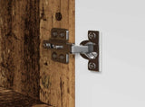 Bathroom Cabinet Set TULUM Old Wood 37 x 31.5 x 82 cm 880349