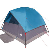 Family Tent Dome 6-Person Blue Waterproof 94704
